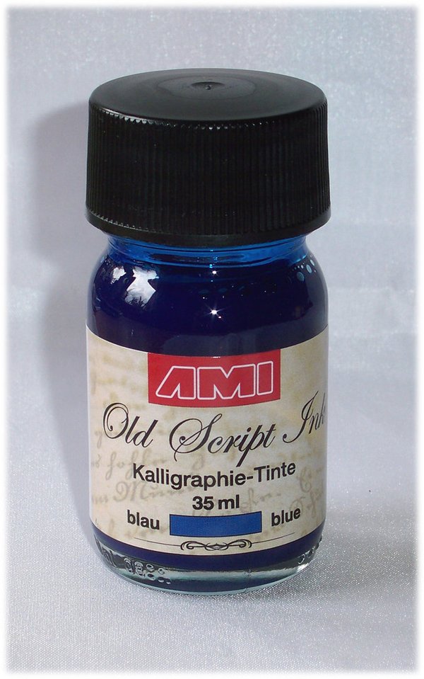 35 ml Kalligraphie-Tinte blau