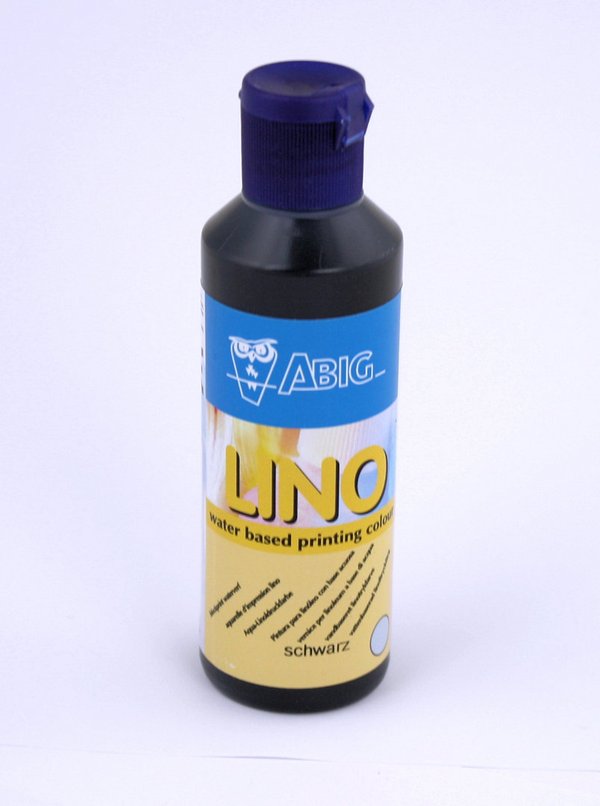 80 ml Aqua-Linoldruckfarbe schwarz