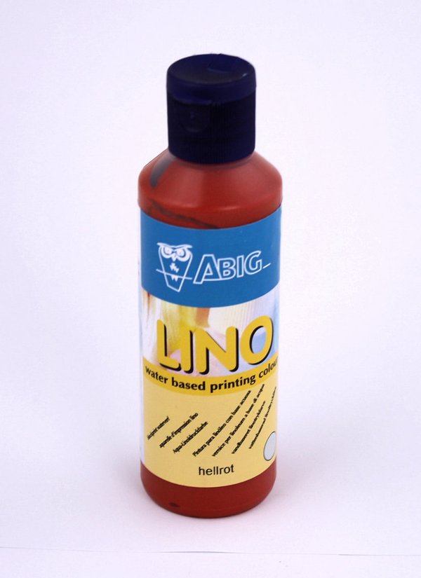 80 ml Aqua-Linoldruckfarbe hellrot