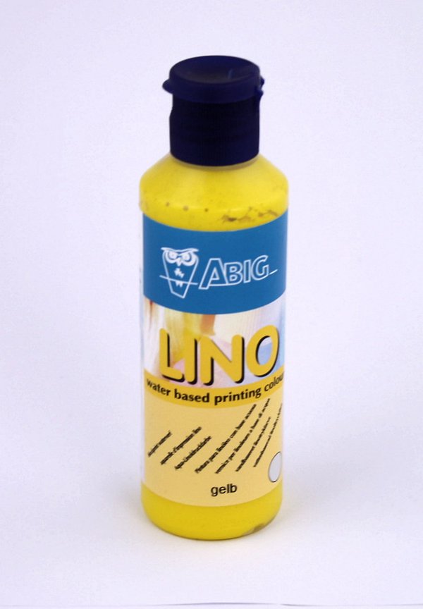 80 ml Aqua-Linoldruckfarbe gelb